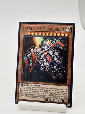 Yu-Gi-Oh! Super B.E.S. Metal Slave BPRO-EN022 Super Rare 1st Ed.