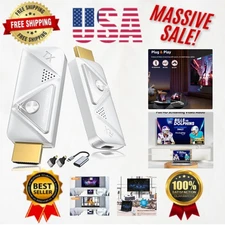 Effortless 4K Wireless HDMI Transmitter, 30m with Mirroring & Extension Modes