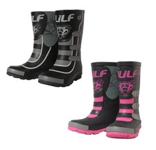 Wulfsport Cub Kids Mud Stompers Waterproof Motorbike Motocross Boots Wellington