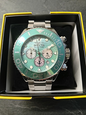 Invicta Ocean Voyage Herren Quarz Chronograph Datum 52mm Ref 48594