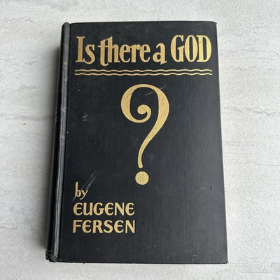 #ad #ad Is There A GOD By Eugene Fersen 1928 First Edition Atheism Religion Christian $38.00