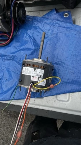 Emerson 1/4 HP HVAC Blower Motor 115V 1075 RPM 3-Speed K55HXSMT-2345 48Y Frame