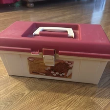 Wilton Cake Decorating Caddy Box Organizer Container with Insert New No Tools