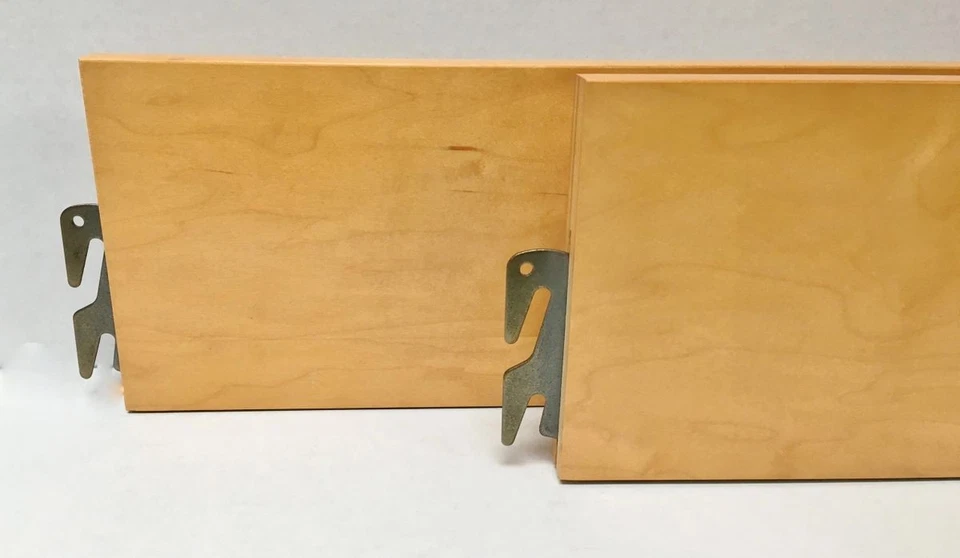 Rieles de cama de madera - Acabado natural - Enganche - Doble, Completo, Queen, King, Cal King Foto 4 de 4