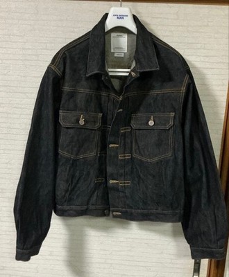 visvim denim jacket101X Jkt RAW MUD OD