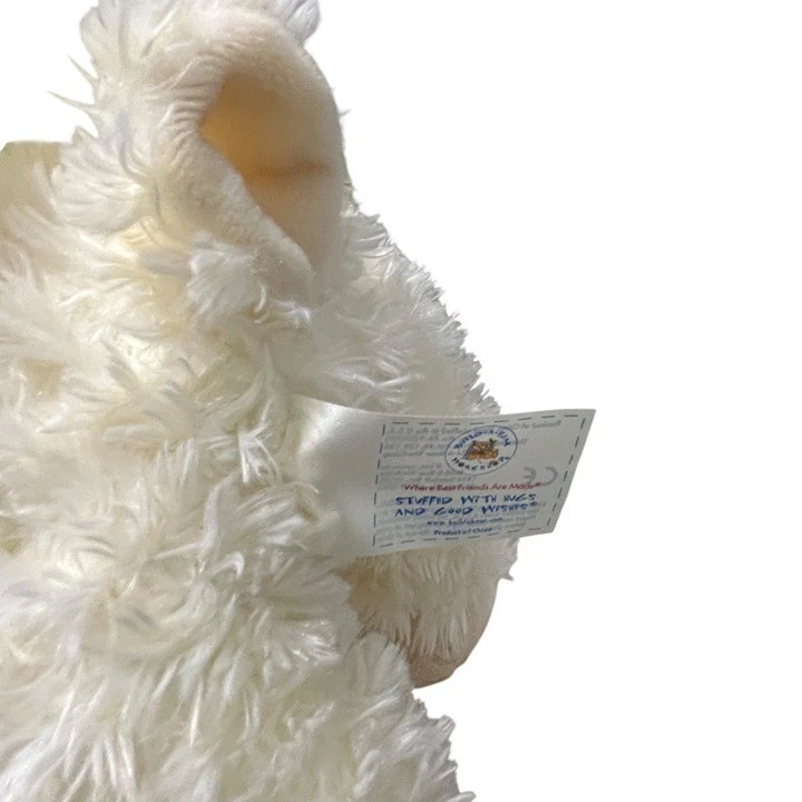 Build A Bear Swirly Lamb Stuffed Animal Stuffy Collectible Discontinued 2011 - Image 4 of 4
