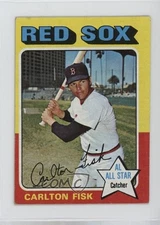 1975 Topps Mini Carlton Fisk #80 HOF