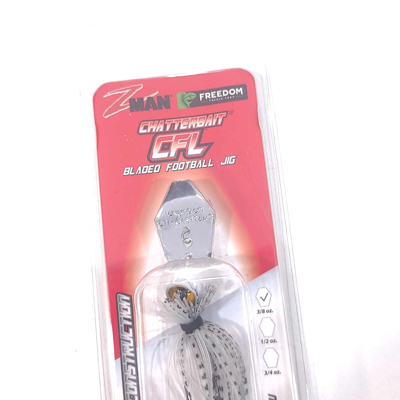 NEW Z-man Chatterbait 3/8 oz bladed Football jig - Image 3