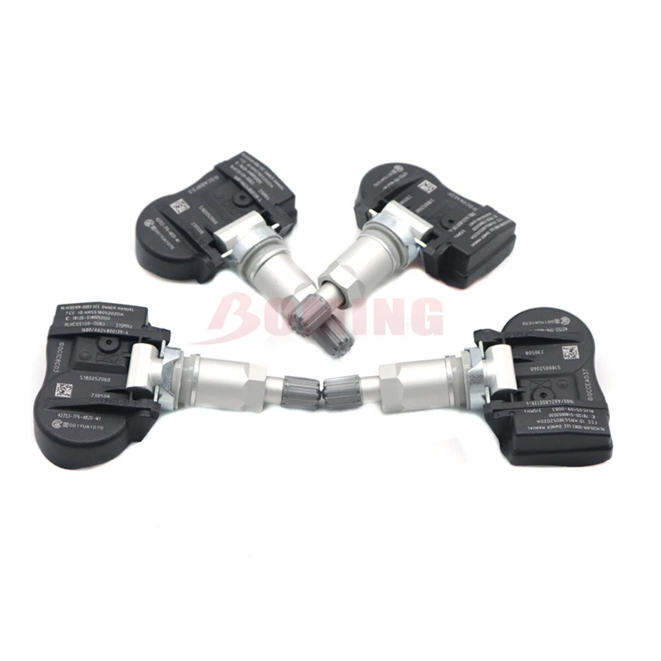 Sensor de presión de neumáticos 42753-TP6-A820 para Honda Crosstour CRV Accord TPMS 4 PIEZAS Foto 2 de 4
