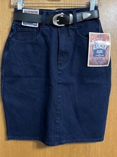 NWT VINTAGE Jeanjer Jordache Denim Jean Skirt Juniors 3/5