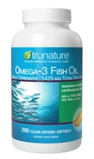 trunature Triple Strength Omega-3 900 mg, 200 Softgels