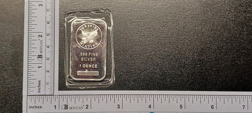1 oz .999 SilverTown Mint Silver Bar - Sealed Lot #3