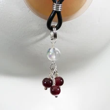 Red Erotic Nipple Jewelry Pierced or Non Pierced Wicked Intent