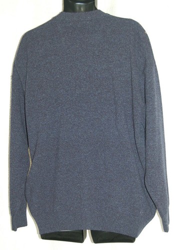 james pringle weavers 100% wool mens dual argyle cardigan navy