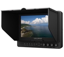 Lilliput 665/O/P 7" HD Field Monitor HDMI Advanced Function for DSLR Camera