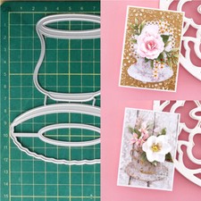 Cup Metal Cutting Dies Scrapbooking Paper Crafts Embossing Stencils Mould Cut