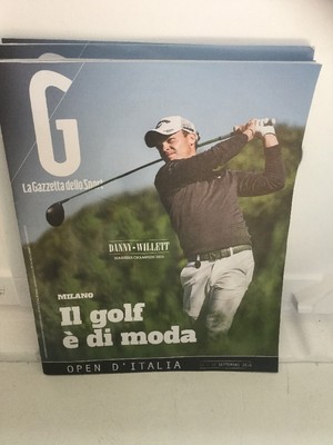 G - LA GAZZETTA DELLO SPORT - INSERT 15./18. SEPTEMBER 2016 - DANNY WILLET
