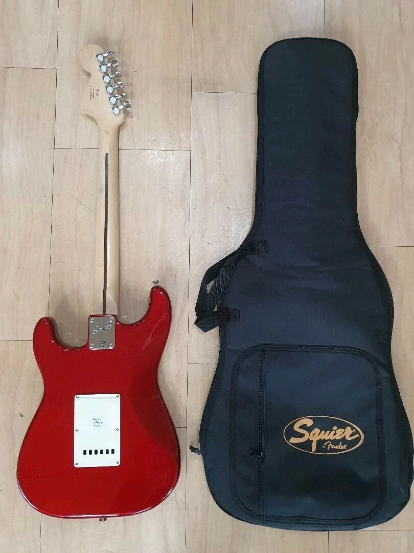 Squier by Fender Stratocaster Standard Series Electric Guitar Made in Indonesia