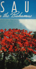 Vintage Nassau Bahamas Travel Brochure Maps Marlin Game Fish Sailing Hotels 1938