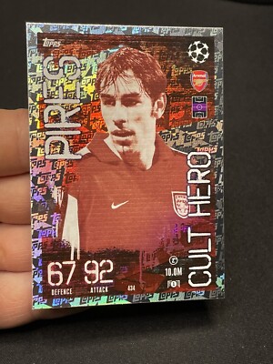 Pires Arsenal Topps Match Attax Champions League 23/24 Cult Hero