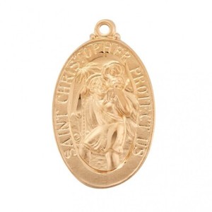 Authentic The Golden Pathfinder Shield Of Saint Christopher