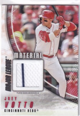 2025 Topps MLB Baseball No. MLM-JV Joey Votto Player-Worn Patch