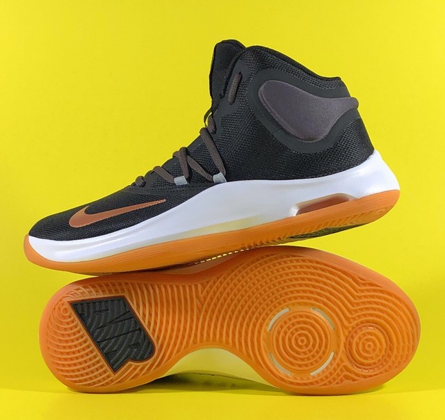 Nike Air Versitile IV Men's Black Metallic Cooper Gum Basketball Shoes