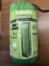 Klymit Static V Inflatable Sleeping Pad for Camping, Lightweight Hiking and Back