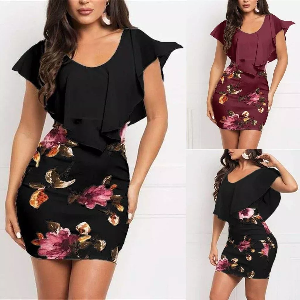 Vestidos De Fiesta Cortos Para Mujer Vestido Noche Casuales