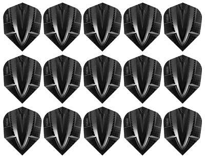 5 New Sets Harrows Fusion Standard Dart Flights - Ships w/ Tracking - Smoke