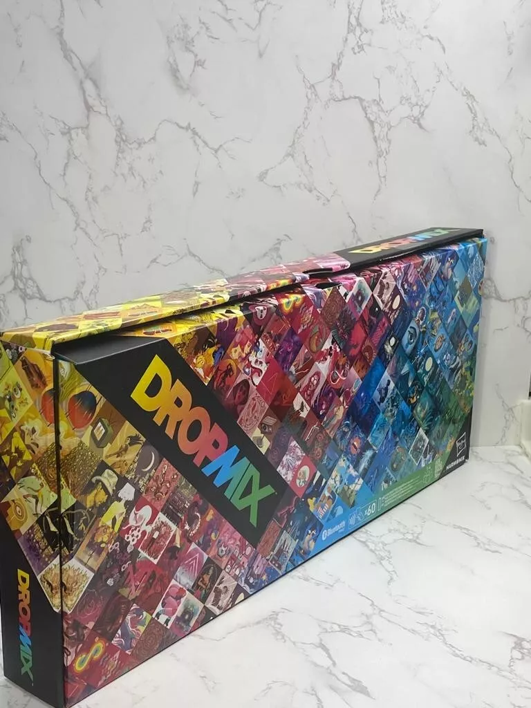 Hasbro - Harmonix - DropMix Music Mix Game System - Complete w 60 Cards Open Box 630509600373
