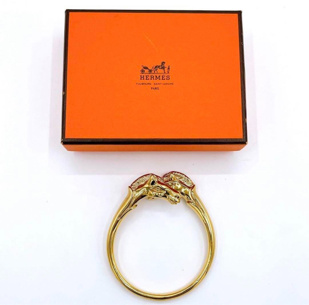 Hermes Cheval Horse Bangle Gold | eBay