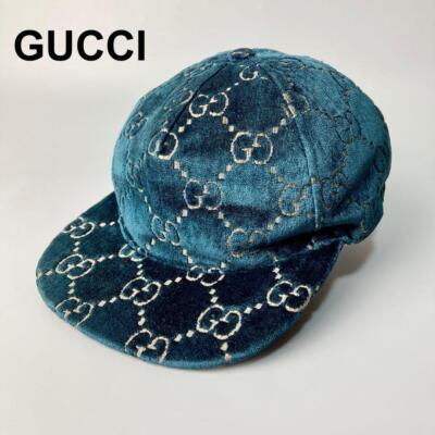 Gucci hat xs GUCCI beige supreme GG Web logo canvas baseball cap Size XS  main image 4