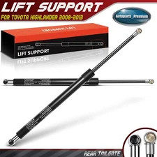 2x Rear Tailgate Lift Supports Shocks Struts for Toyota Highlander 20.12 inch