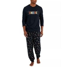 Family Pajamas Matching Mens New Years Mix It Pajama Set, Small