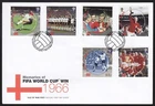 Isle of Man 2006 FDC Memories of 1966 England World Cup Win