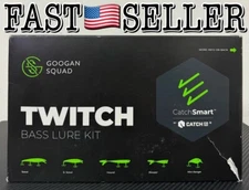 Catch Co Googan Squad TWITCH Bass Lure Kit Catchsmart System Bass Fishing Kit