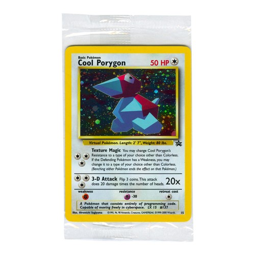Cool Porygon 15/53 Wotc Promo Holo