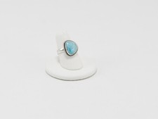 Beautiful Color Larimar Ring Size 7.5