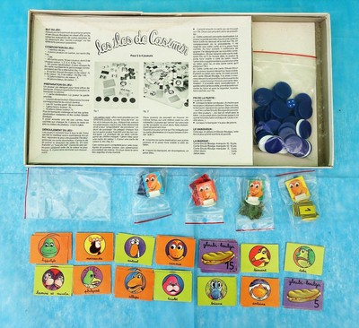 Jeu Vintage Casimir - Les îles De Casimir (Île Aux Enfants) Complet, En Tôle, Figurines