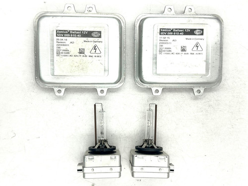 2x OEM for 15-18 Porsche Cayenne Xenon HID Headlight Ballast & D3S Bulb