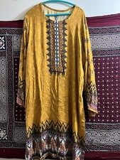 shalwar kameez Dupatta 3 Pieces women Size XL Winter Outfit Stitched Pakistani