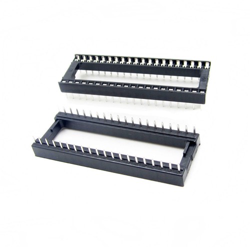 Lot De 10 Supports (sockets) DIP 40 Broches Pour Circuits Intégrés - Pas Standard, Générique