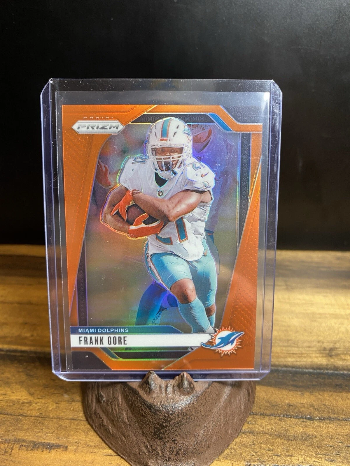 2024 Prizm Frank Gore Orange Prizm /249 #184 Miami Dolphins