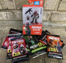Fortnite *WINGMAN* Pilot Figure Battle Royale PLUS BONUS Panini SEALED CARD PACK