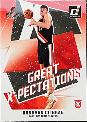 Donovan Clingan 2024-25 Panini Donruss Winter #21 Great X