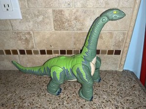 Imaginext Fisher Price Mattel Dinosaur Thunder Brontosaurus Toy Stomps #0466 | eBay