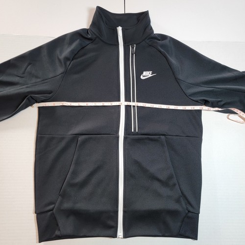 Nike Sportswear Tribute N98 Zip Track Jacket Men's Small Black DA0003-010 - Picture 17 of 21