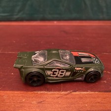 Hot Wheels Olive Green Scorcher Rally Diecast Collectible Car R0920 Mattel HW