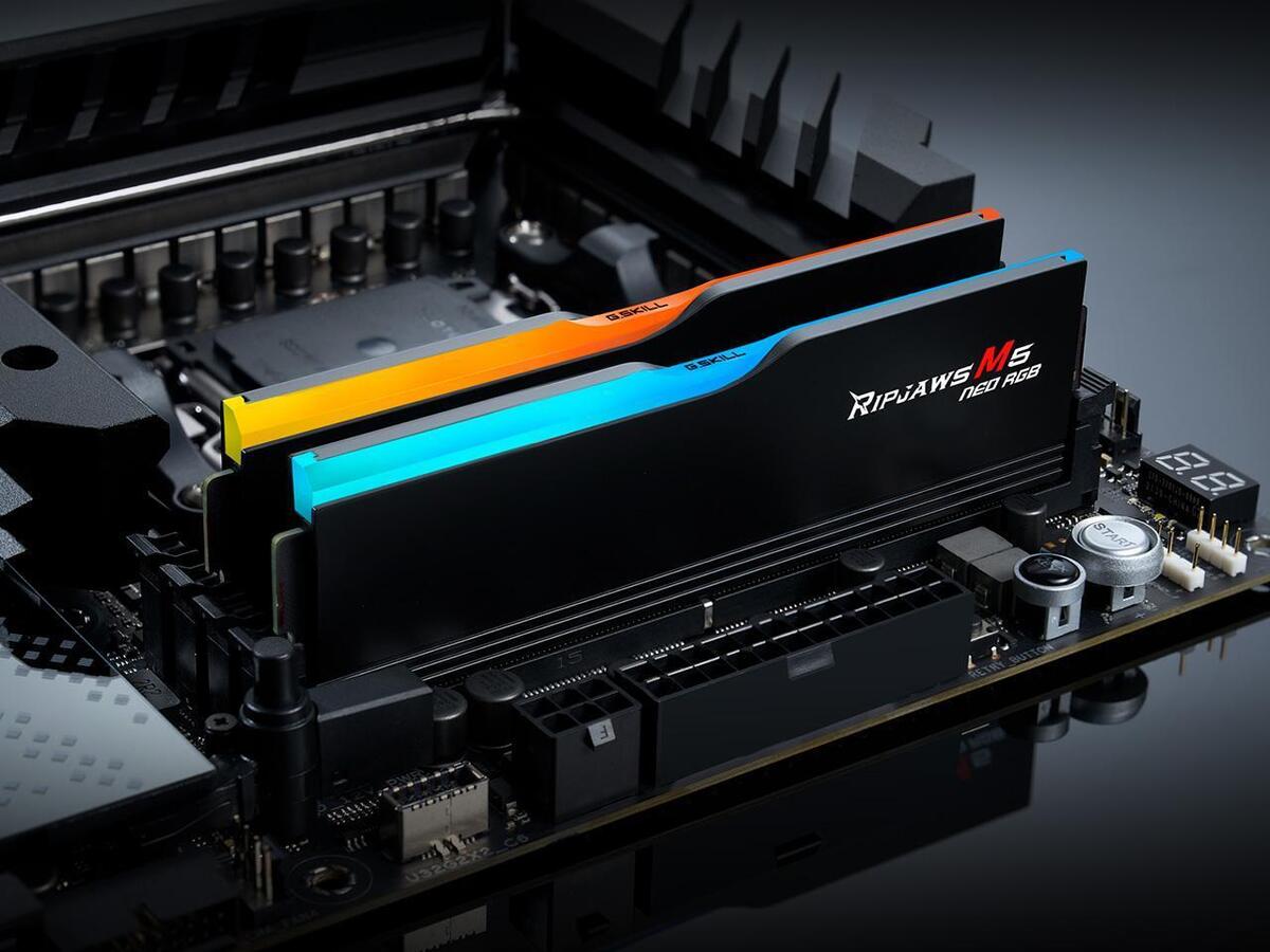 G.SKILL Ripjaws M5 Neo RGB Series 32GB (2 x 16GB) 288-Pin PC G.SKILL Ripjaws M5 Neo RGB Series 32GB (2 x 16GB) 288-Pin PC